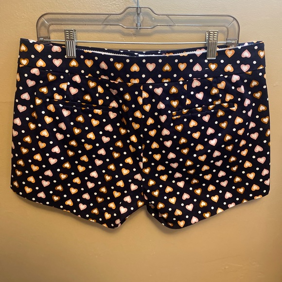 J. Crew Heart Print Shorts - Picture 3 of 6